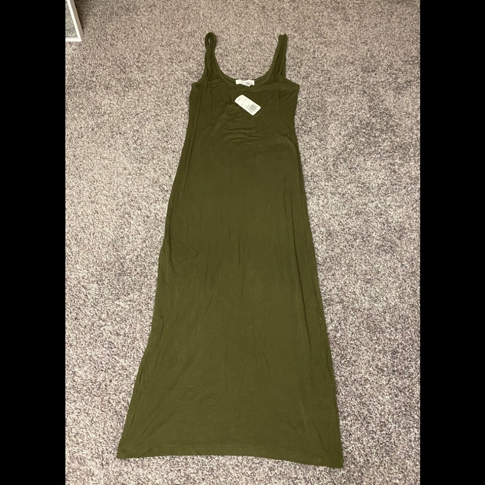 Maxi Dress- Olive NWT